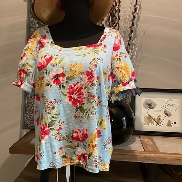 Rafaella Tops - 𝅺Floral Top